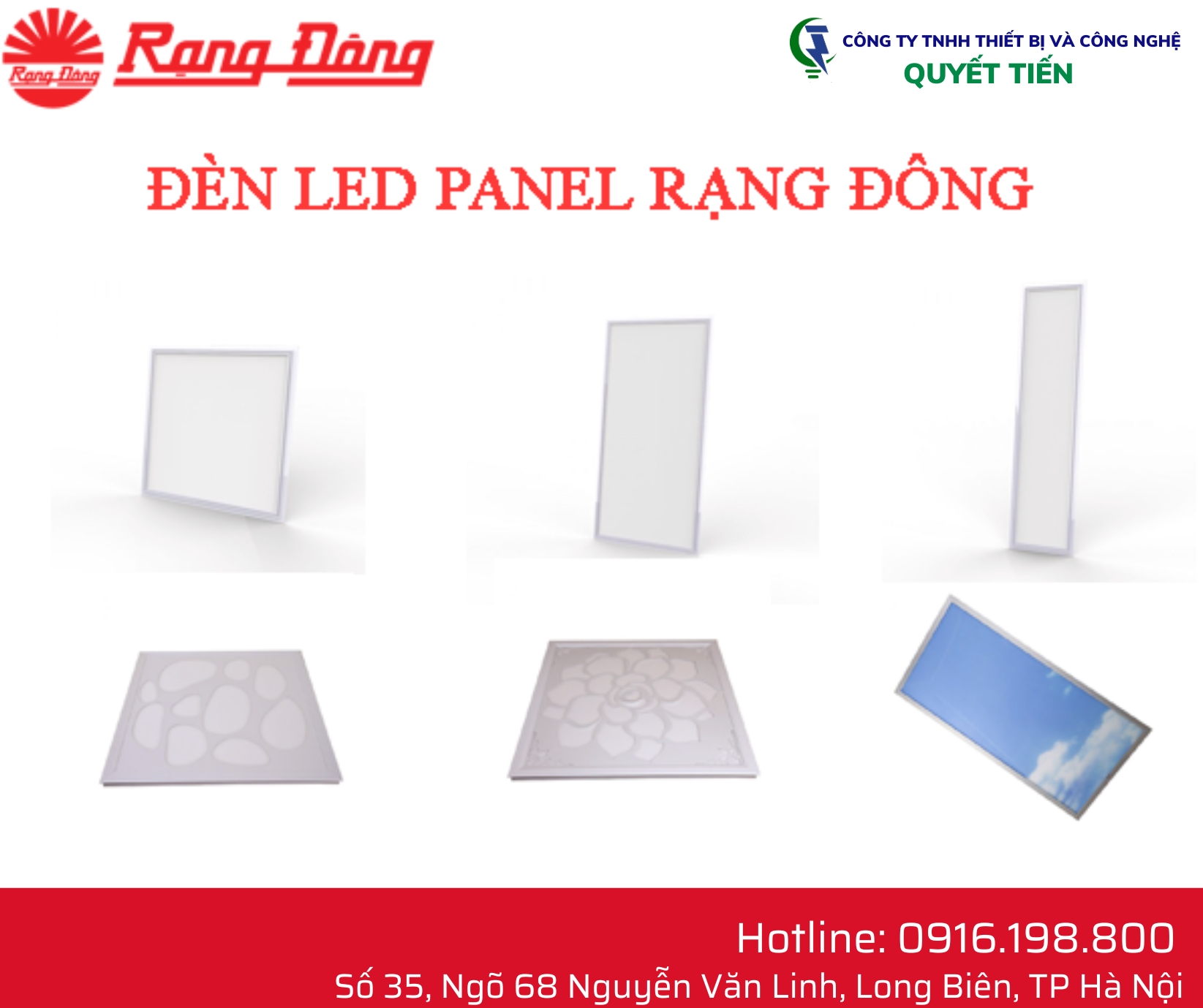 Đèn Panel Rạng Đông 